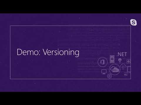 Versioning APIs with ASP NET Core