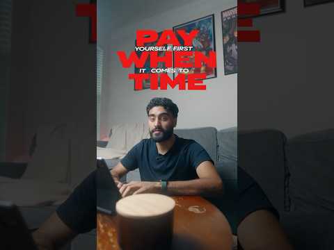 Start Paying Yourself First with Time