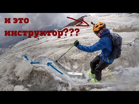 ELBRUS. FULL SKI Descent from the Summit. A Real Freerider's Day 2.