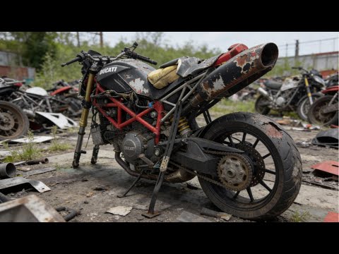FROM JUNKYARD TO STREET: DUCATI SAIYAN FULLY RESTORED TO PERFECTION!