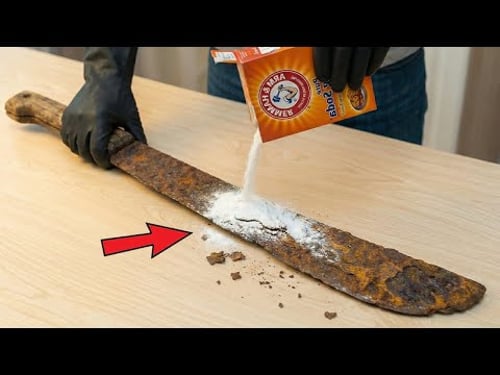 What Happens When You Apply This Simple Restoration Technique to Rusty Scrap Metal?