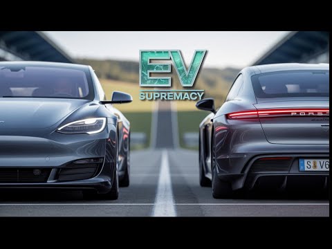 EV Battle: Tesla Model S Plaid vs Porsche Taycan