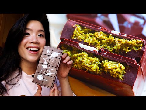 I Made The Viral Dubai Chocolate Bar (from scratch!)