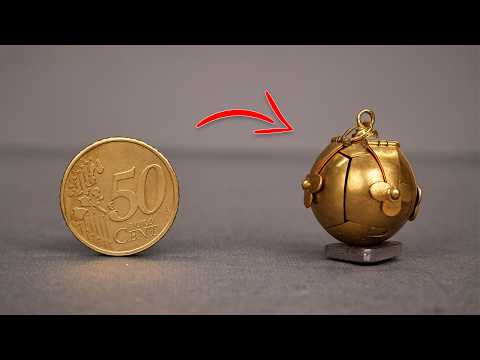 I Turned Multiple 50¢ Coins Into a Historical Masonic Orb (70 Hours of Handmade Work)