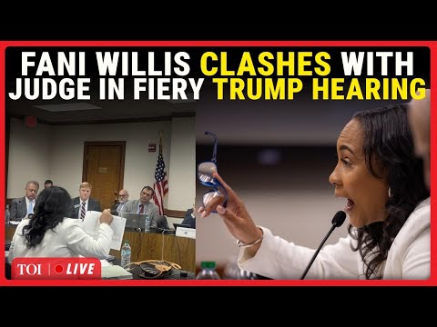 LIVE | Fani Willis CLASHES Over Trump Case; Senators Cut Her Mic In Heated Hearing | US News Today