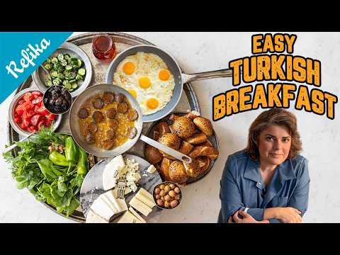 Easy Turkish Breakfast — How Turkish People Eat Breakfast 🍳🇹🇷 | Ready in 20 min!