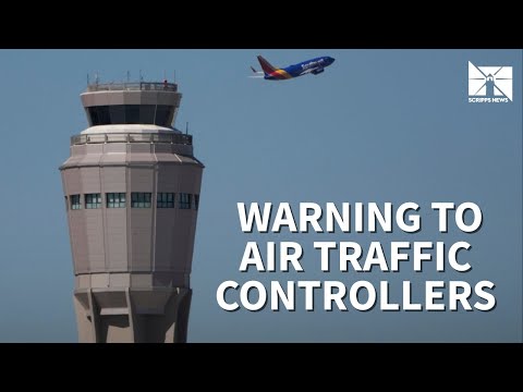 Air traffic controllers could lose jobs for calling in sick during shutdown