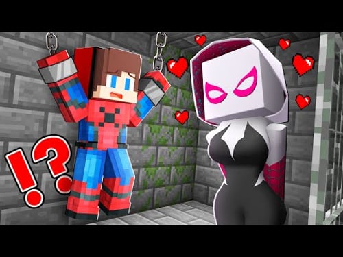NEW SPIDER GIRL and The Love Trap for JJ SPIDER MAN! Mikey Shocked in Minecraft - Maizen