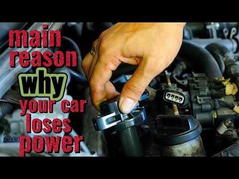 Top cause of a car losing power when accelerating