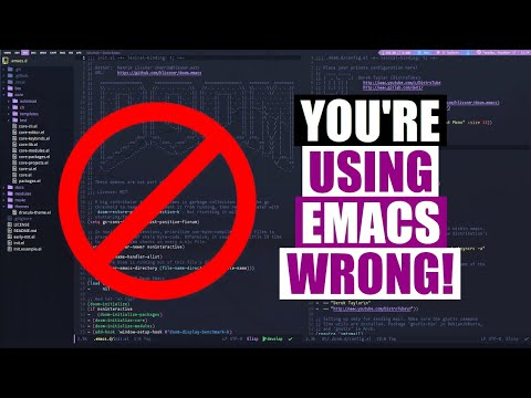 Three HUGE Mistakes New Emacs Users Make