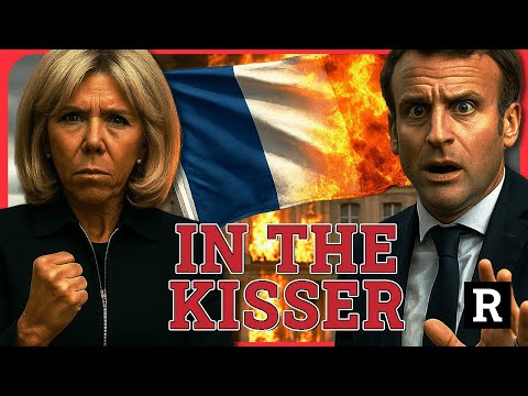 FRENCH CIVIL WAR! Brigitte Macron just man-handled President Macron in major domestic abuse scandal