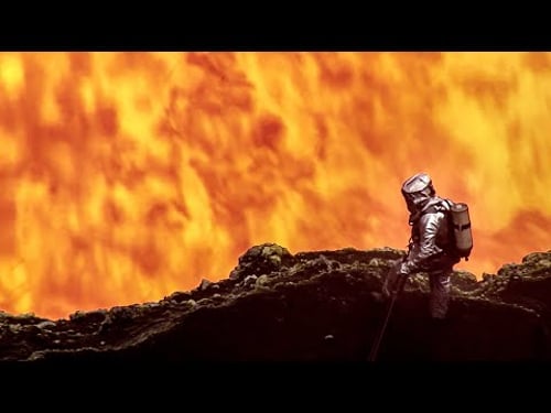 Would you risk your life to capture the greatest volcano shot ever? | Volcanic | BBC Earth Science