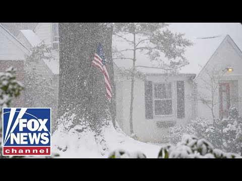 North Carolina under winter storm warning as temperatures PLUNGE below zero