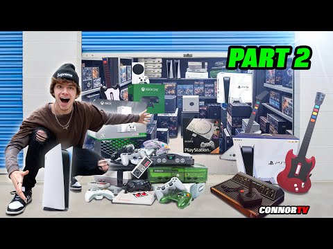 I Bought a $20,000 Abandoned Storage Unit full of Video Games Part 2