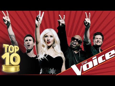 THE VOICE USA! TOP 10 FEMALE BLIND AUDITIONS OF ALL TIME!!!