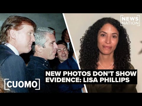 New photos don't show real evidence: Epstein survivor | CUOMO