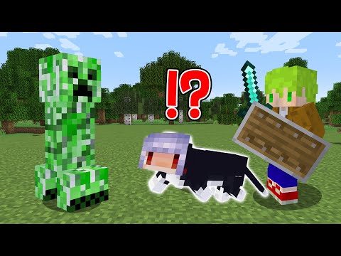 Minecraft【變成貓!】同伴靈魂困在貓的體內,連挖方塊都不行!要怎麼打boss?|全字幕|當個創世神【阿斯asu】@MoonRed