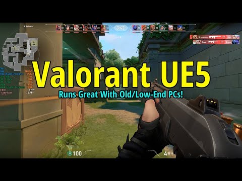 Valorant with Unreal Engine 5 doesn't even need a graphics card!