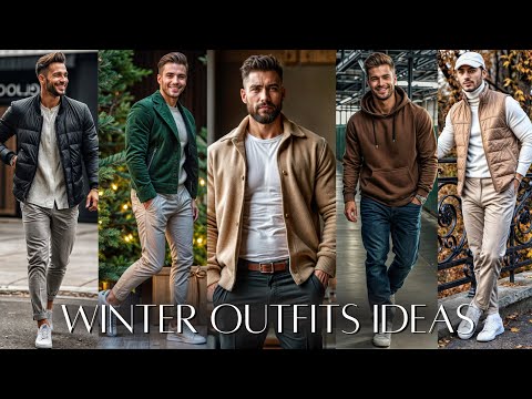 Latest Winter Outfit Ideas For Men | Winter Fashion For Men | Best Men's Outfit Ideas