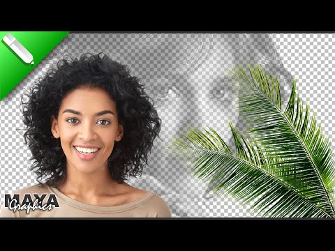 Cut Out Hair in 2 Minutes Corel draw tutorial | How to Remove Background of Hair in Coreldraw