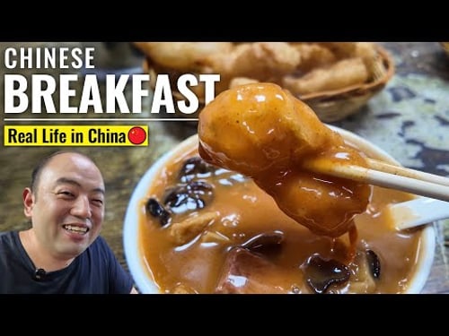 Day in the Life of a Chinese Breakfast Shop Owner | traditional street food morning routine China