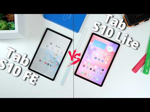 Galaxy Tab S10 Lite vs Tab S10 FE | Hard Battle BUT Easy Choice!!