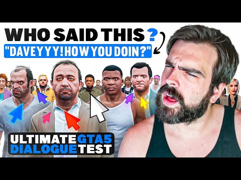 The Ultimate GTA 5 Knowledge Test - How Well Do You Know GTA 5? - Voice Line Guessr