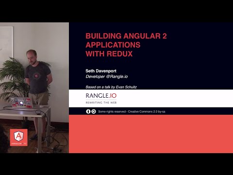 Using Redux with Angular 2 (AngularJS TO - July 2016)