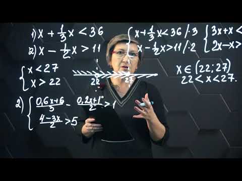 Решение системы линейных неравенств с одной переменной. Практическая часть. 6 класс.
