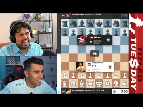 Бриллиантовая ЖЕРТВА!! Матвей Гальченко - Хикару Накамура