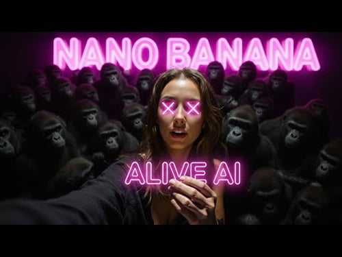 AI Influencer Editing with Alive AI + Nano Banana Free |