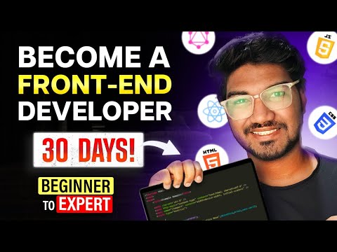 How to Become a Front End Developer in 30 Days | Frontend Roadmap 2025 | Tamil