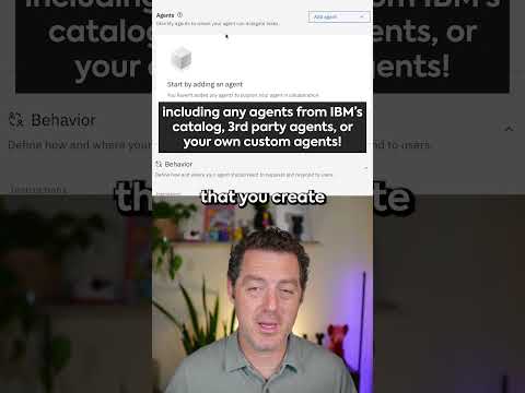 Build Incredible AI Agents with watsonx Orchestrate from IBM!