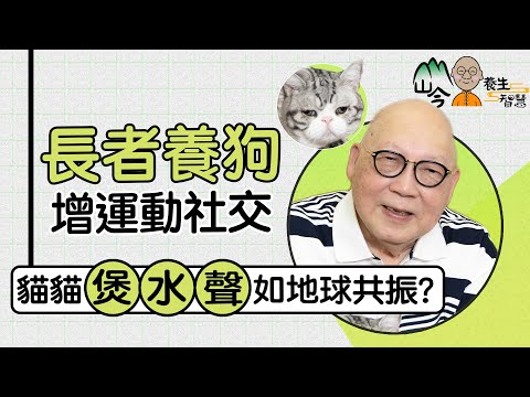 易經名家山今老人講寵物與養生!養狗VS養貓大不同?貓貓「煲水聲」有哪些作用?養魚留意數量、魚缸形狀!| 山今養生智慧 | 健康好人生