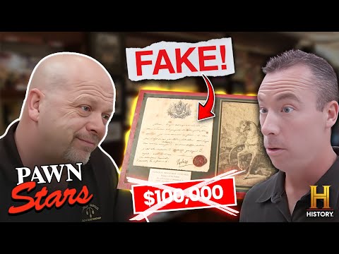 FRAUD ALERT! Craziest Fake Items | Pawn Stars