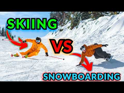 Skiing vs Snowboarding β Whatβs REALLY Better?