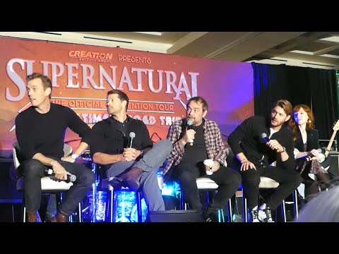 Jensen Ackles + Guests, Supernatural Vancouver 2022 Main panel #SPNVAN2022