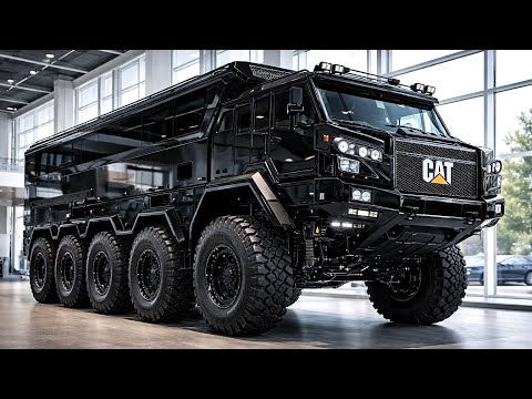 This 10x10 CATERPILLAR 2026 Motor Home is UNSTOPPABLE -1000hp Apex Expedition!