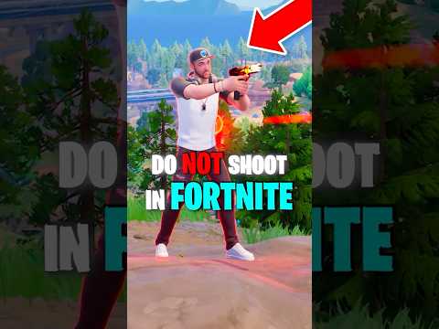 Do NOT Shoot In Fortnite BR! 😱