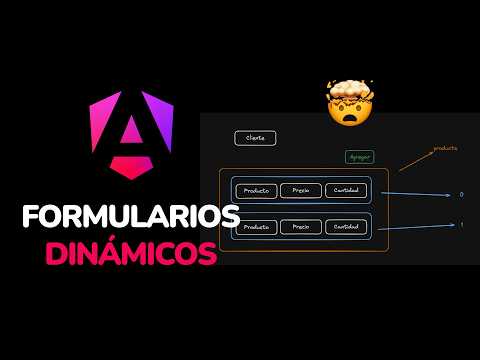 ¿Cómo crear formularios DINÁMICOS con ANGULAR?