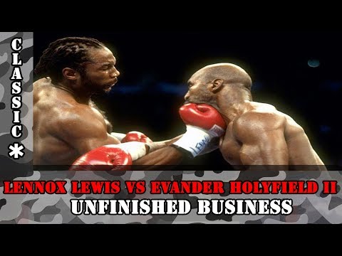 Lennox Lewis vs Evander Holyfield II rematch November 13, 1999 FULL FIGHT