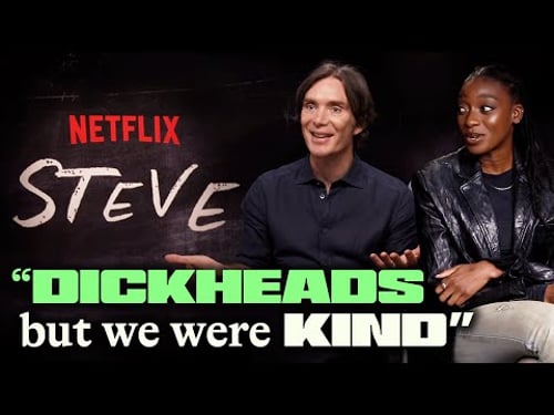 Cillian Murphy did NOT appreciate his parents jobs until doing new Netflix movie STEVE