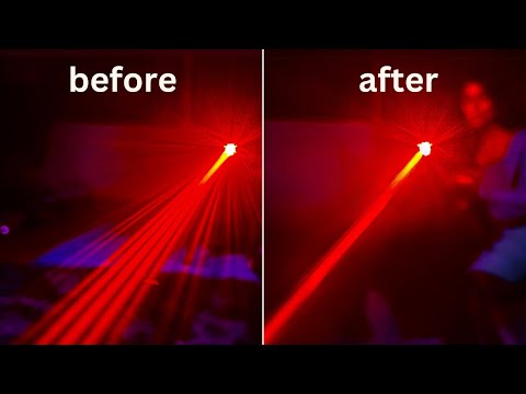 I did the quantum eraser experiment at home