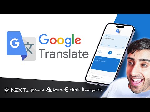 🔴 Let’s build Google Translate Clone with NEXT.JS 14! (MS Azure, Clerk, MongoDB, Mongoose, OpenAI)