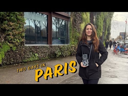 I Walked 70,000 Steps Around Paris in December (Film Photography)