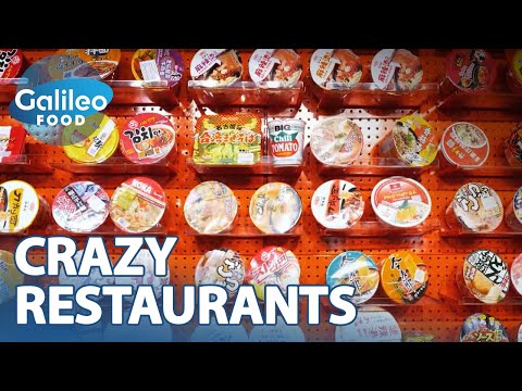 Die ungewöhnlichsten Restaurants: Essen auf schwebenden Stühlen | Galileo Food