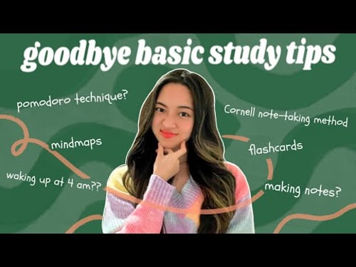 OVERRATED STUDY TIPS to leave in 2021 and their REPLACEMENTS 😗