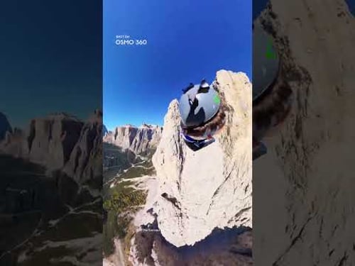 The Dolomites like you’ve never seen them. 🏔️|Osmo 360