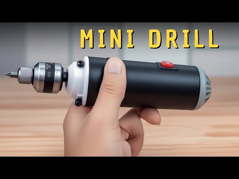 Turning a DC Motor into a Mini Drill – Simple but Genius!