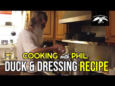 Phil Robertson's FAMOUS Duck & Dressing Recipe | Duck Vlog Episode 10